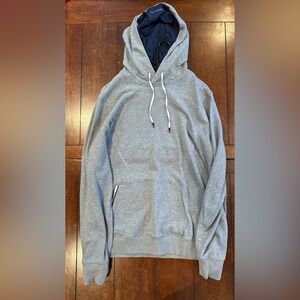 Fourlaps Men’s Pullover Hoodie – Heather Gray – Size XL